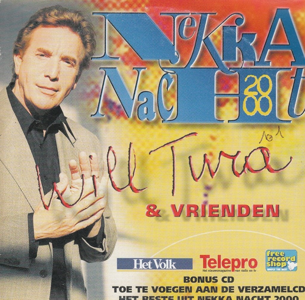 Will tura en Vrienden op Nekka Nacht 2000, Verzenden, Zo goed als nieuw, Nederlandstalig