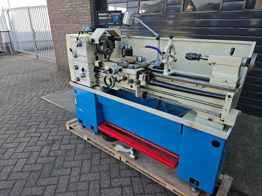 Draaibank GH 1340A 1000 mm. met digitale uitlezing, Doe-het-zelf en Verbouw, Ophalen of Verzenden, Gebruikt, Metaaldraaibank