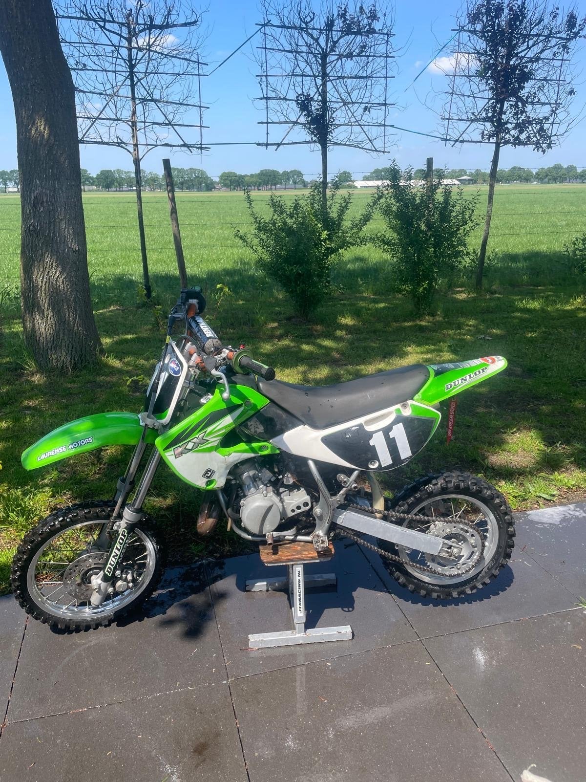 Kawasaki KX 65 cc crossmotor, Ophalen of Verzenden