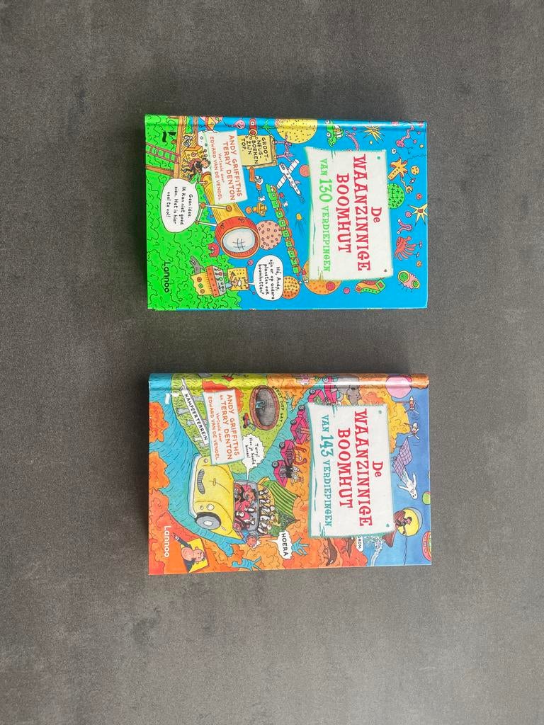 De Waanzinnige Boomhut deel 10 en 11 - Zo goed als nieuw, Ophalen, Zo goed als nieuw