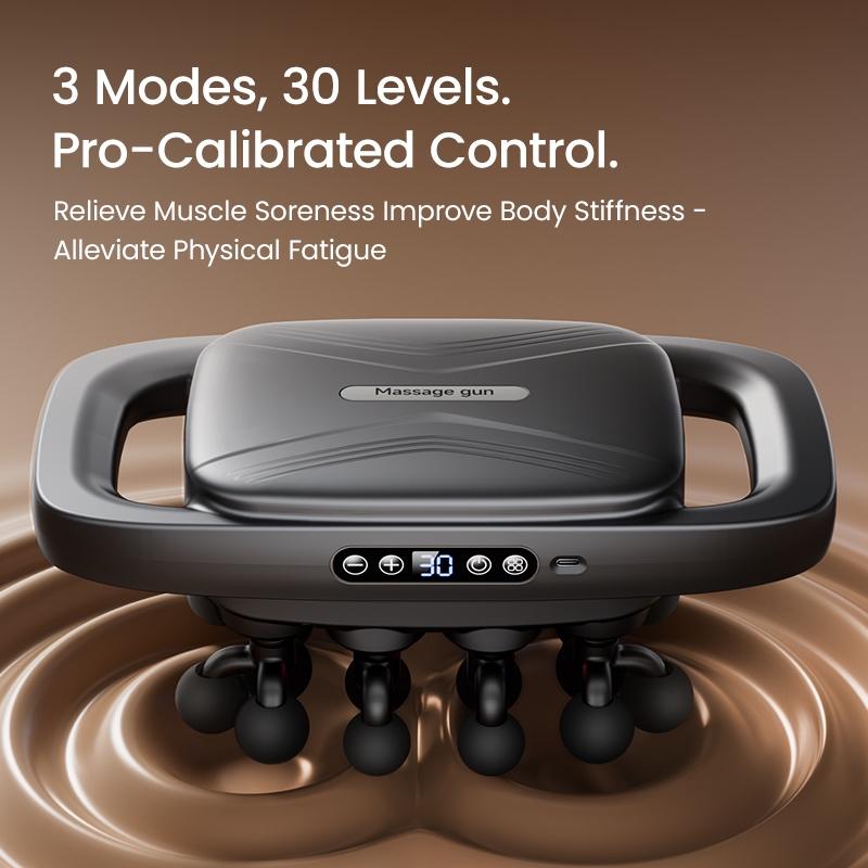 Massage Gun met 20 Massagekoppen, Sport en Fitness, Massageproducten, Ophalen of Verzenden, Nieuw, Apparaat