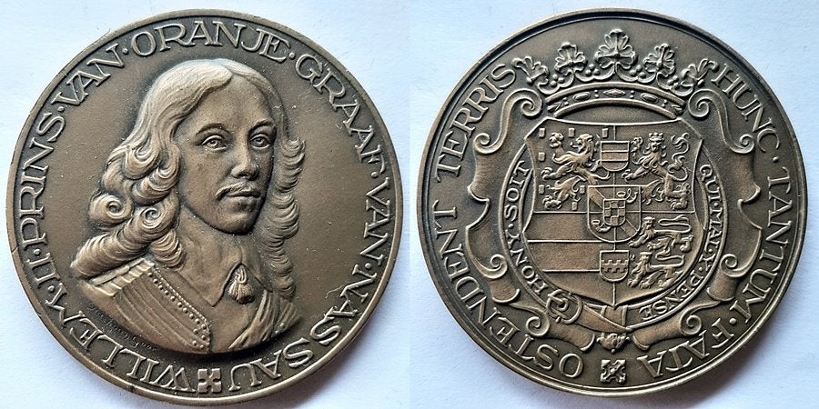 Prins Willem II, van Goor, Postzegels en Munten, Verzenden, Brons, Nederland