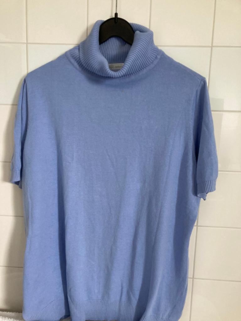 Bonprix, lichtblauw-lila maat 48, Verzenden, Zo goed als nieuw, Blauw, Trui of Vest