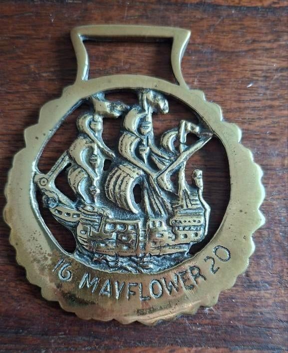 Horse paarde brasses,  kleppermannetje uit Engeland, Antiek en Kunst, Ophalen of Verzenden, Brons