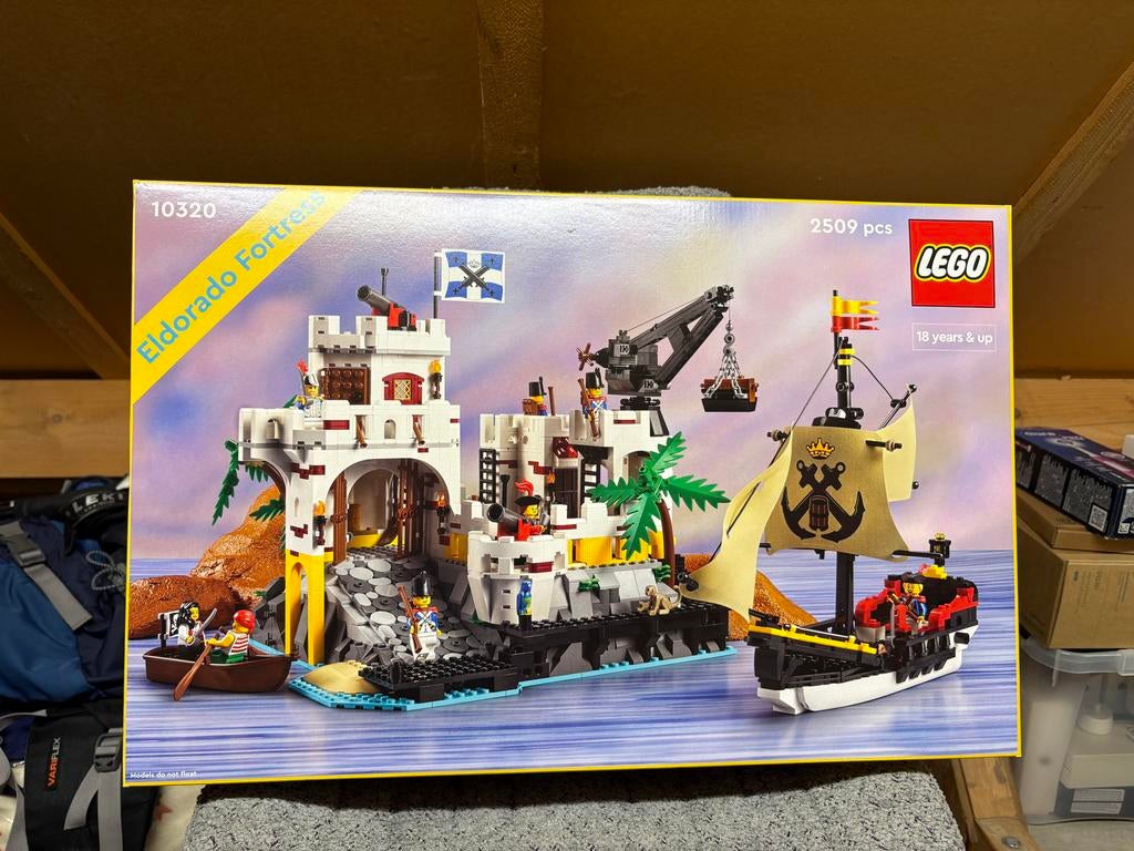 Lego 10320 Eldorado Fortress - Nieuw in doos, Kinderen en Baby's, Speelgoed | Duplo en Lego, Lego, Nieuw, Complete set, Ongeopend/sealed