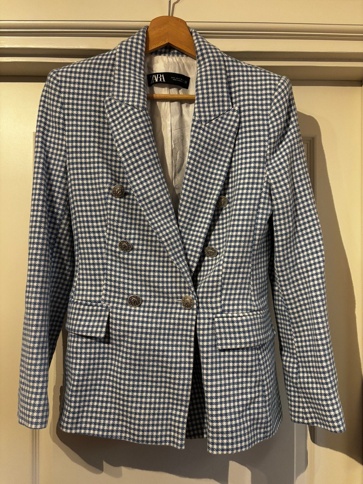 > Prachtige blazer, Zara!, Blauw, Ophalen of Verzenden, Zo goed als nieuw, Jasje