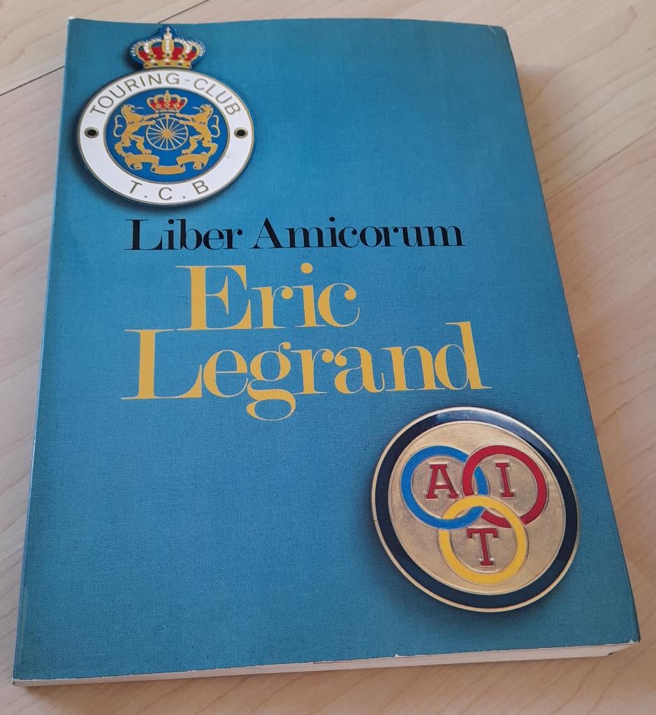 LIBER AMICORUM ERIC LEGRAND Nederlandse en Franstalig, Ophalen of Verzenden, Zo goed als nieuw