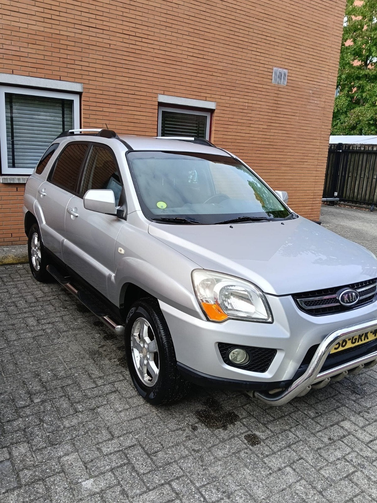 Kia Sportage 2.0 2WD 2008 Grijs, Auto's, 1442 kg, Stof, 4 cilinders, Origineel Nederlands