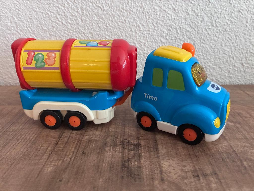 Vtech Toet Toet auto's Timo Tankwagen in PRIMA staat., Kinderen en Baby's, Speelgoed | Vtech, Ophalen of Verzenden, Gebruikt, 2 tot 4 jaar