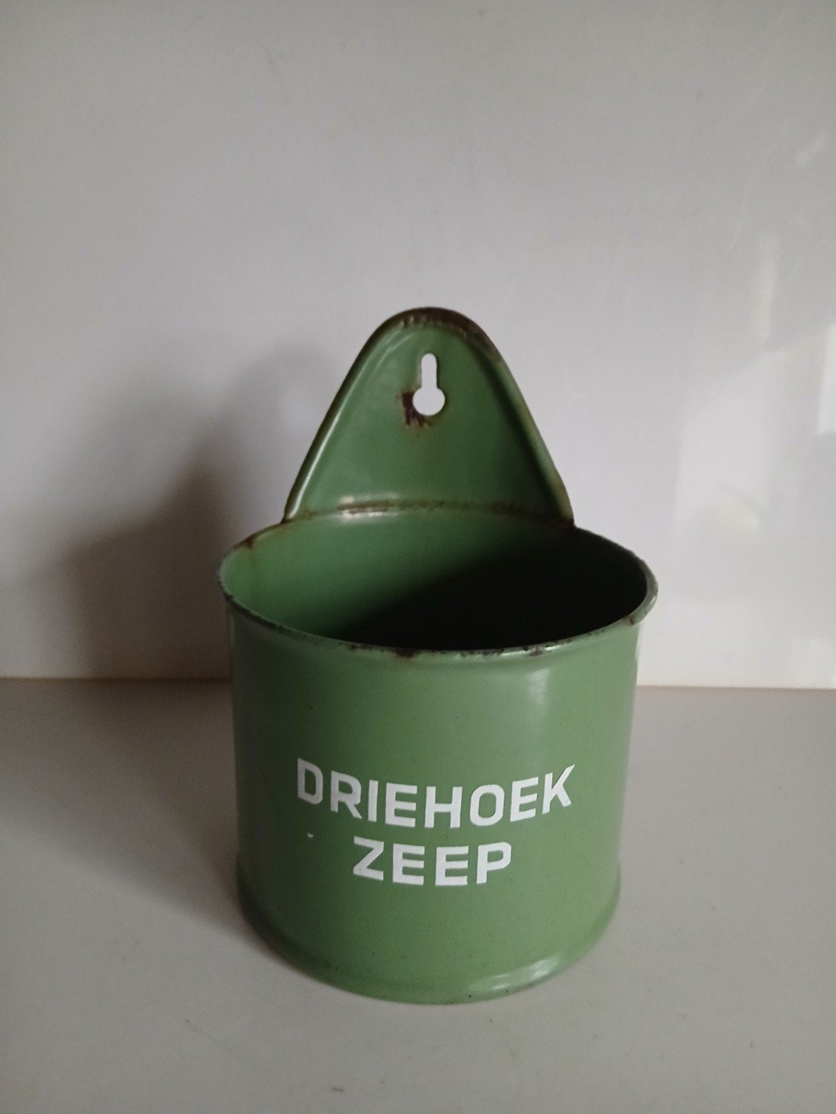 Antiek Driehoek Zeep bak, Ophalen of Verzenden