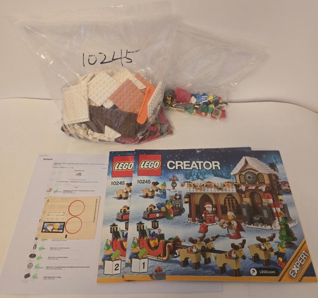 [Gebruikt] LEGO 10245 Santa's Workshop, Ophalen of Verzenden, Zo goed als nieuw, Complete set, Lego