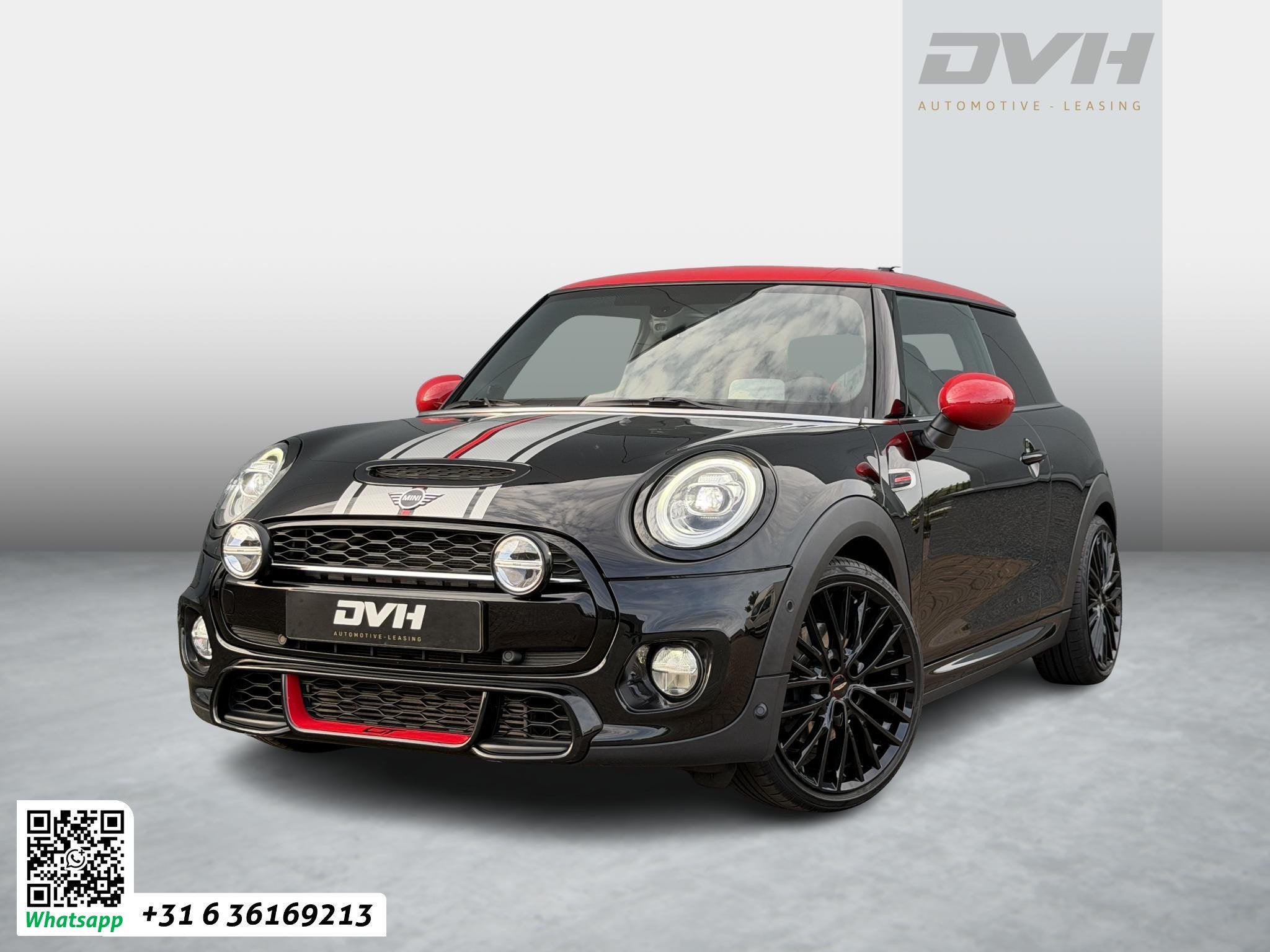 MINI Cooper S 2.0 GT Limited JCW PANO | H/K | CARPLAY, Auto's, Gebruikt, 4 cilinders, 4 stoelen, Zwart