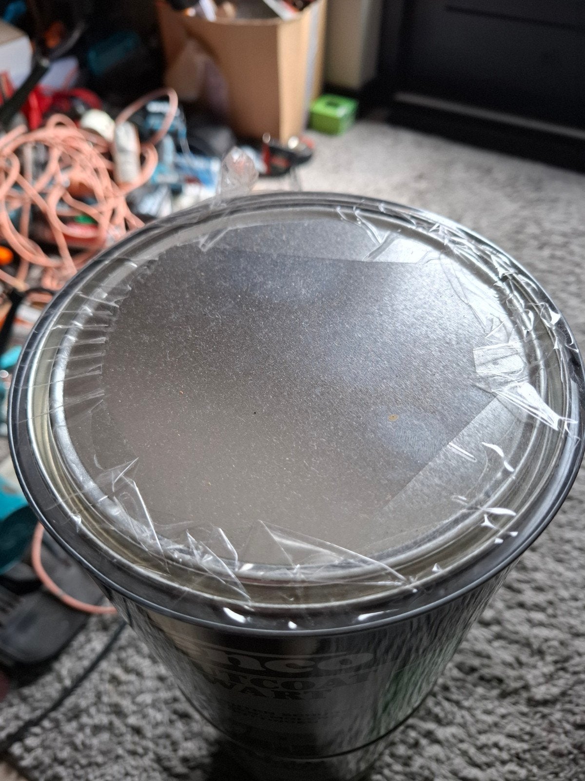 tenco houtcoat zwart 3 x 5 liter, Doe-het-zelf en Verbouw, Ophalen, 5 tot 10 liter, Zwart, Nieuw