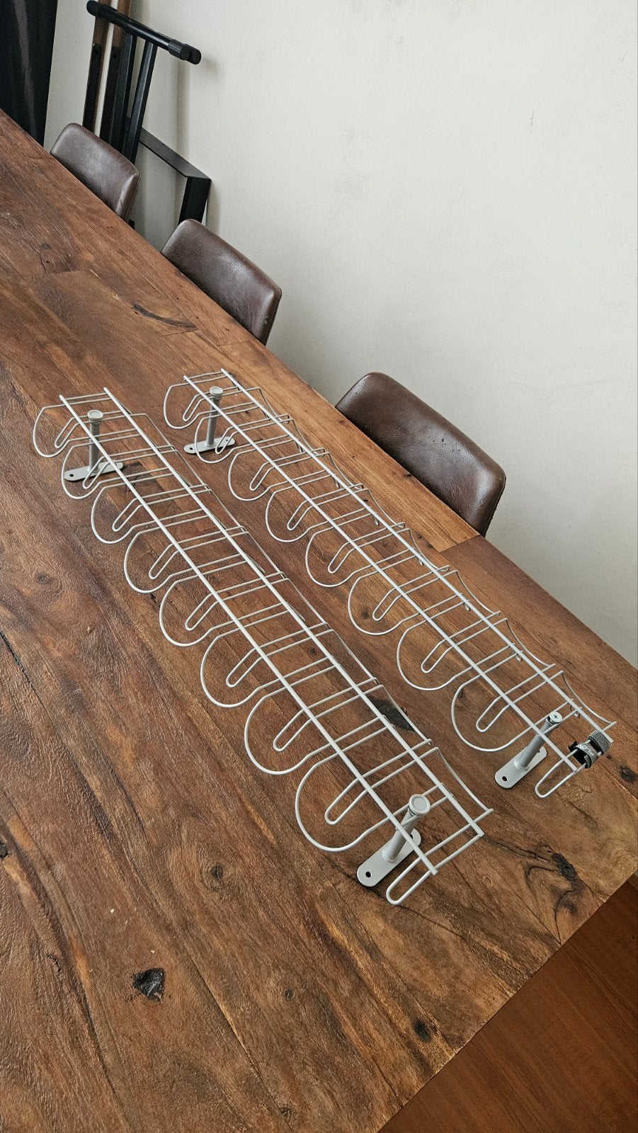 2x IKEA - SIGNUM Kabelgoot horizontaal, zilverkleur, 70 cm, Ophalen of Verzenden, Zo goed als nieuw