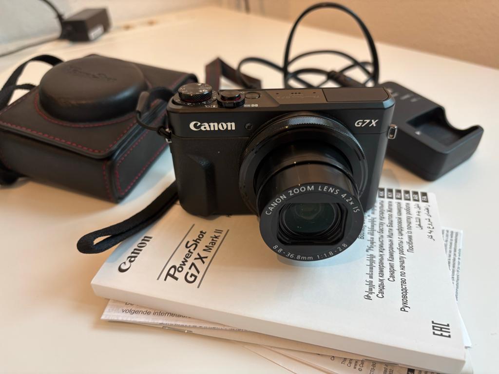 Canon PowerShot G7 X Mark II, Audio, Tv en Foto, Fotocamera's Digitaal, Ophalen of Verzenden, Gebruikt, Canon