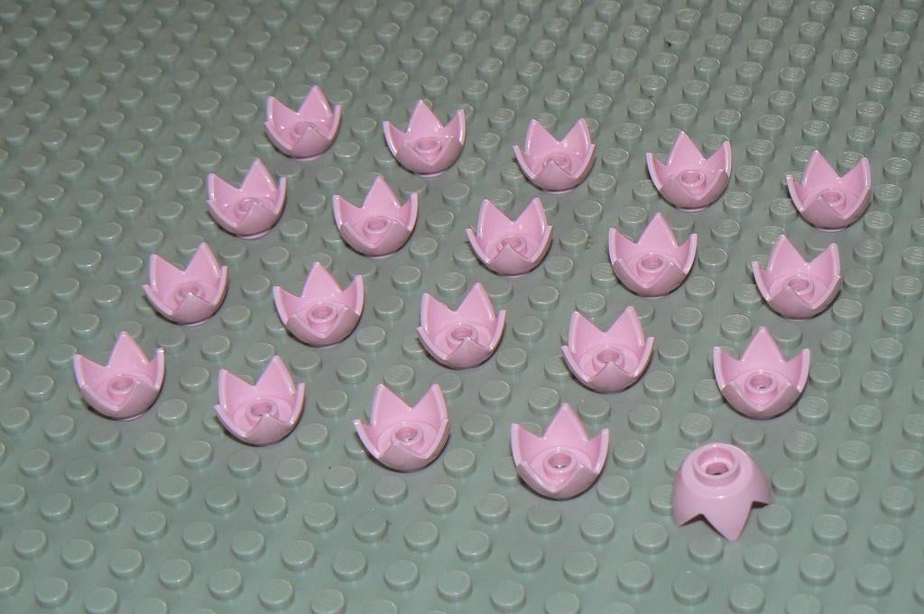 L1291 Eierschalen licht roze 20 st., Ophalen of Verzenden, Nieuw, Losse stenen, Lego