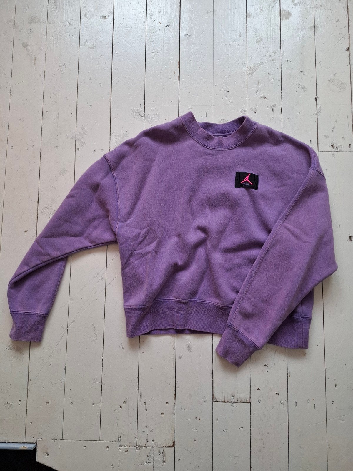 Jordan paars/roze trui met logo - Maat S/Loose fit, Verzenden, Paars, Nieuw, Jordan