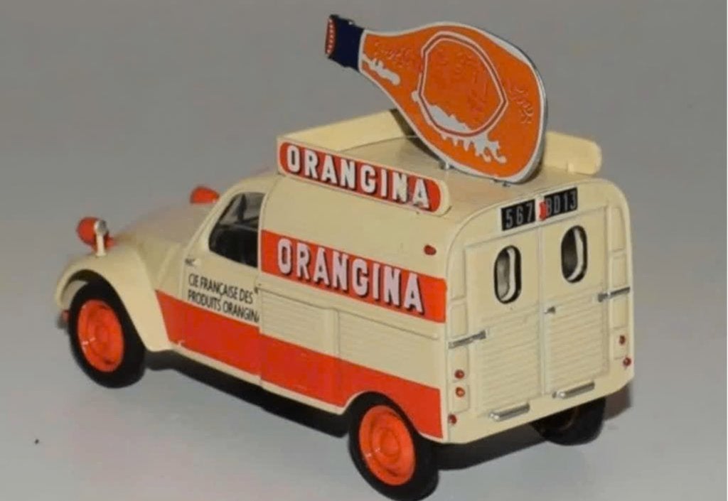 Citroen 2CV AZU Orangina 1956 1/43 Utilitaires Citroen # 4, Verzenden, Nieuw, Auto, Overige merken