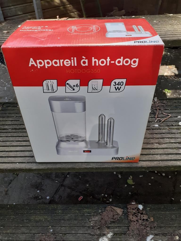 Proline Hotdogmaker HOTDOG350 - Nieuw in doos, Ophalen, Nieuw