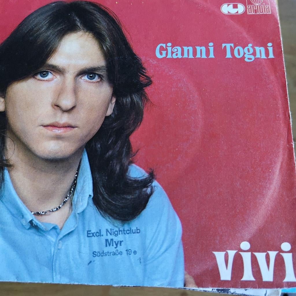 Gianni Togni - Vivi (Single), Gebruikt, 7 inch, Single, Ophalen of Verzenden