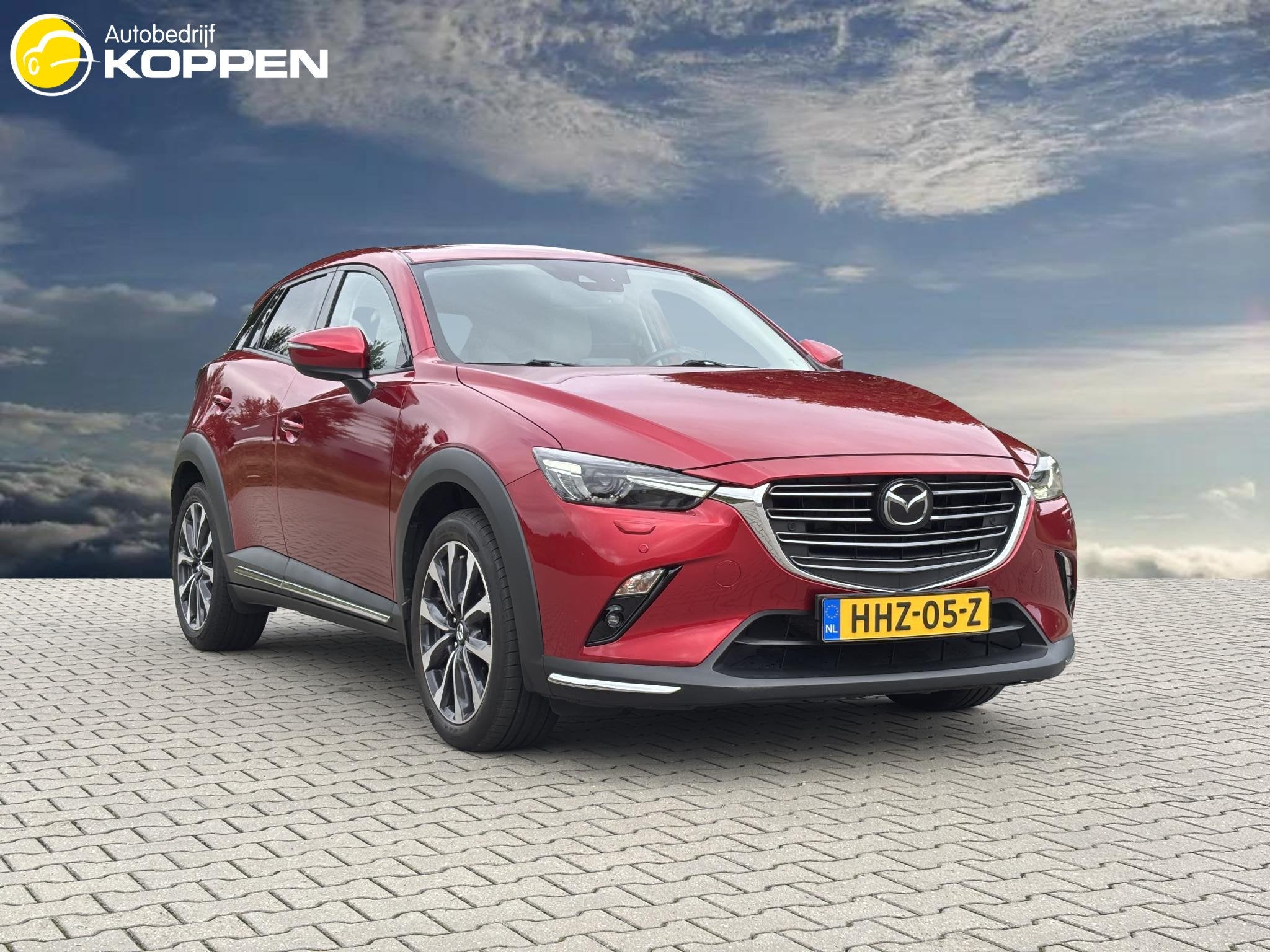 Mazda CX-3 2.0 SkyActiv-G 120 GT-M Automaat, Gebruikt, 4 cilinders, Leder en Stof, Automatische klimaatregeling