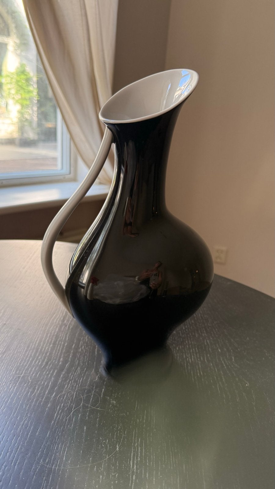 Rosenthal vaas zwart wit - Kunstabteilung Selb, Ophalen