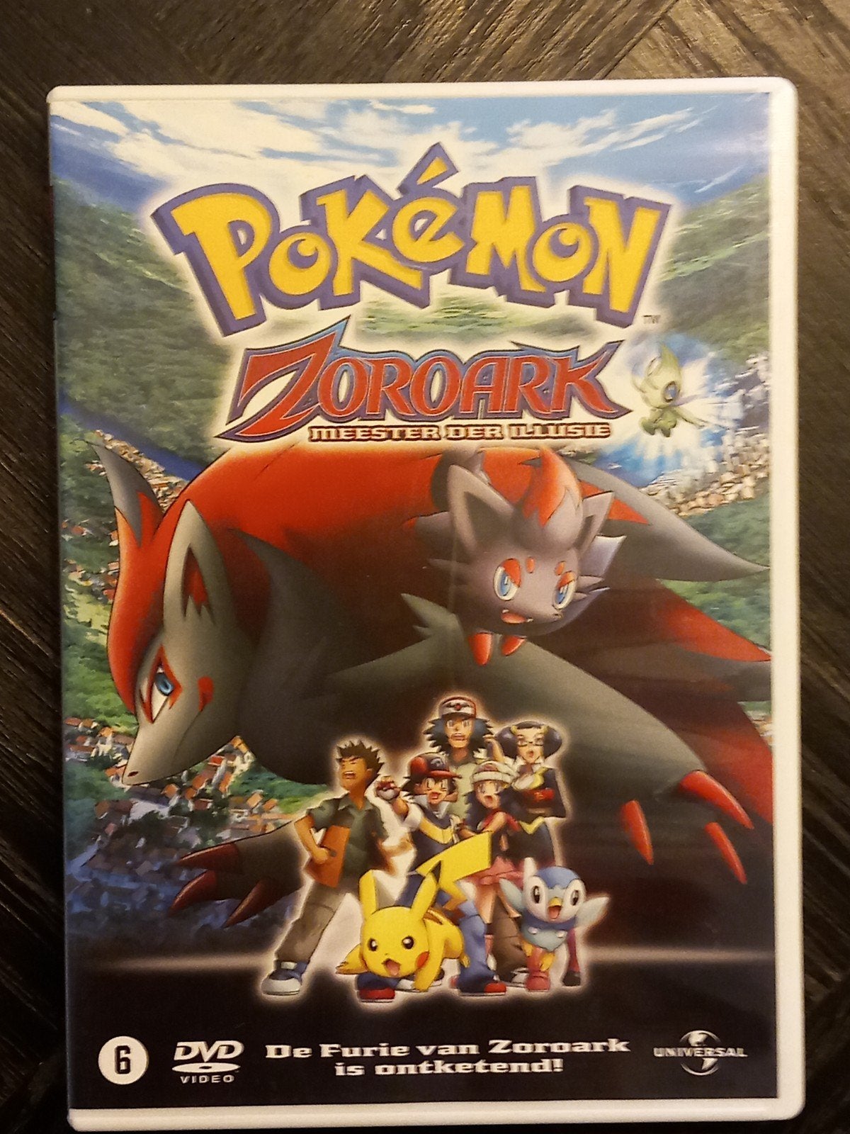 Pokémon Zoroark: Meester der Illusie DVD, Gebruikt, Animatie, Vanaf 6 jaar, Film