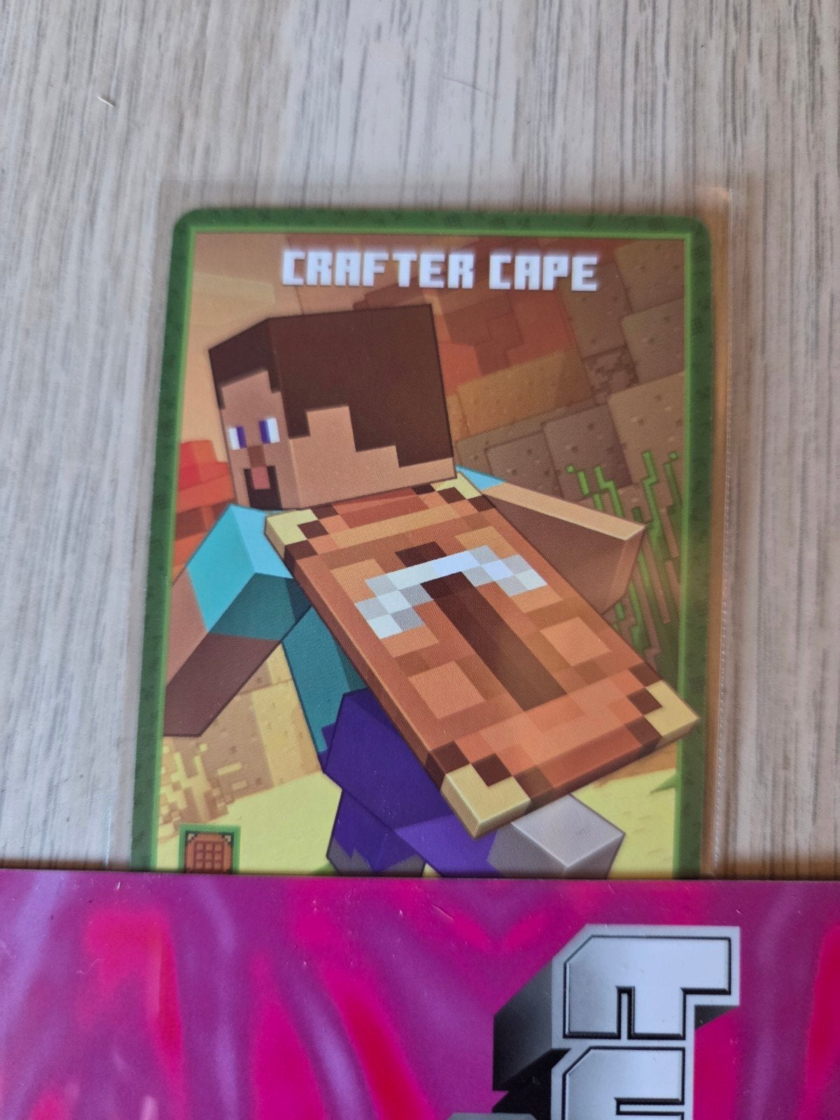Crafter cape minecraft | limited edition | twitch con, Spelcomputers en Games, Games | Atari, 1 speler, Ophalen of Verzenden, Zo goed als nieuw