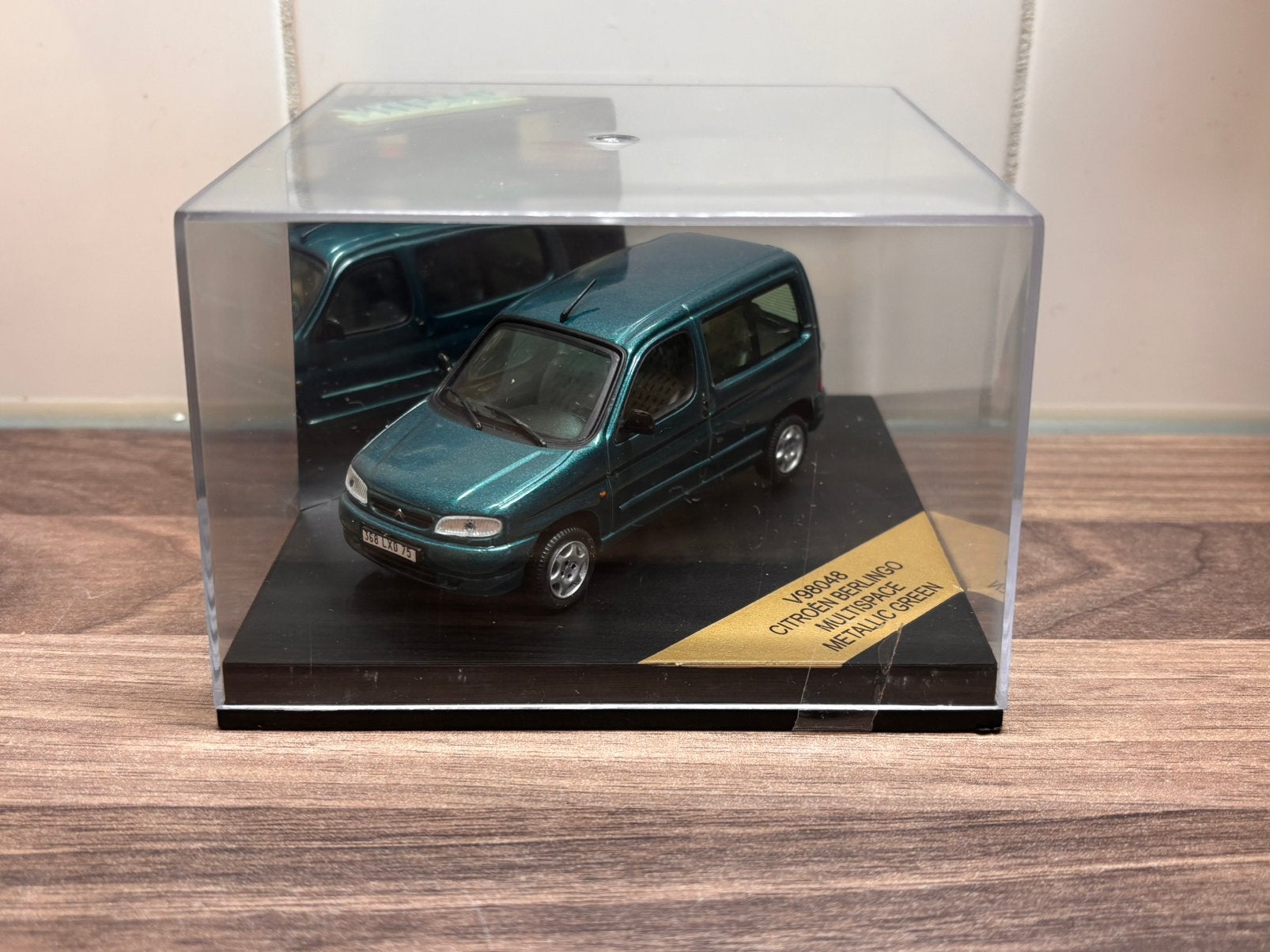 Citroën Berlingo Multispace Green Metallic Vitesse 1:43, Ophalen of Verzenden, Zo goed als nieuw, Auto, Overige merken