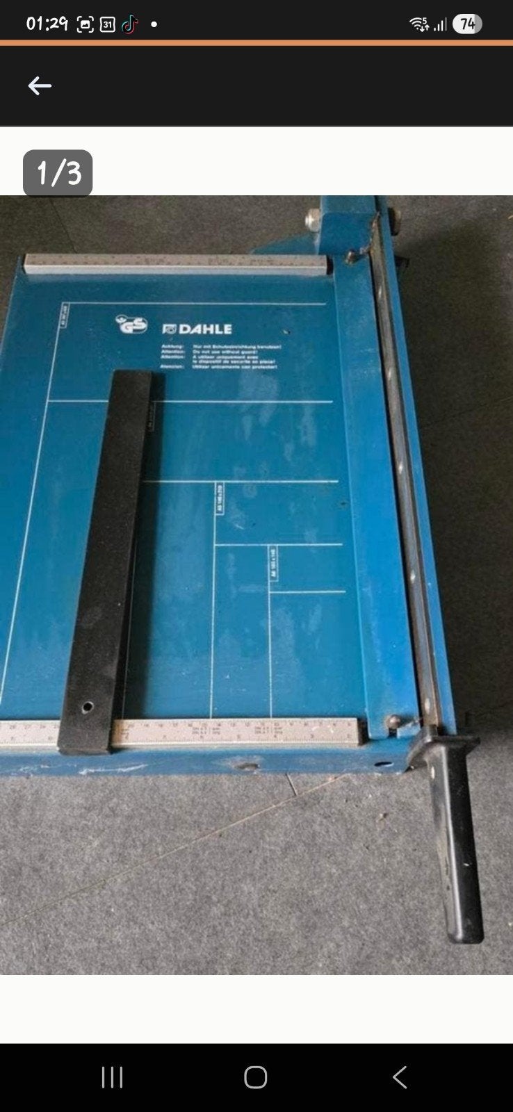 Professioneel snijapparaat Dahle, Diversen, Schrijfwaren, Ophalen of Verzenden