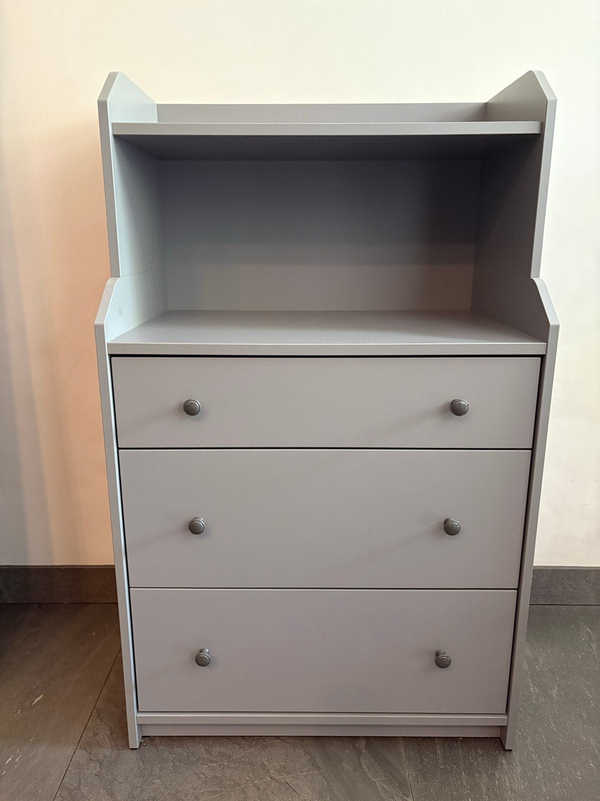 IKEA Hauga Commode/Kast - Grijs (Zo goed als nieuw), Ophalen, Gebruikt, 105 cm of meer, 75 tot 100 cm