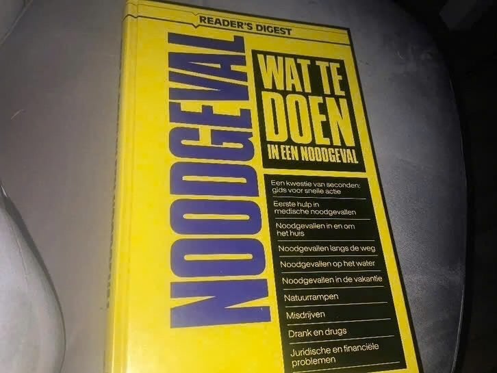 Reader's Digest: Wat te doen in een noodgeval, Ophalen of Verzenden, Gelezen, Reader's Digest
