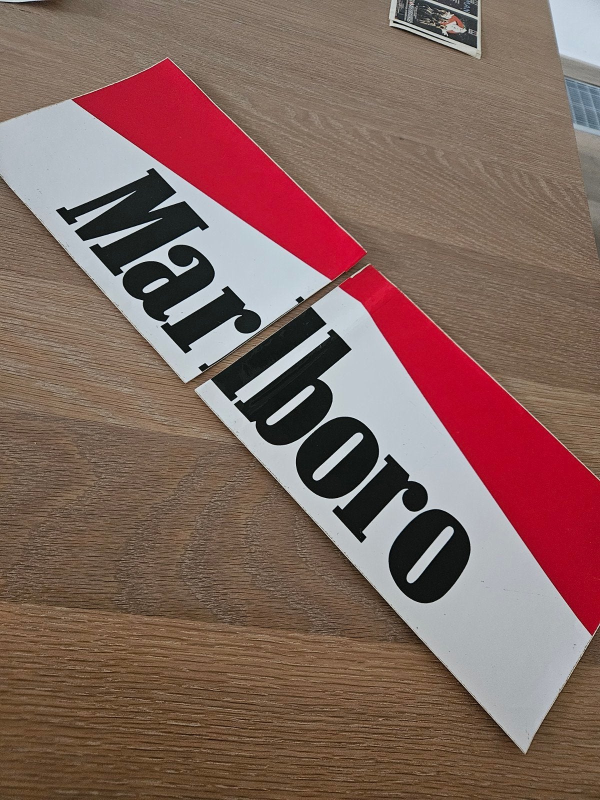 Marlboro sticker, Ophalen of Verzenden