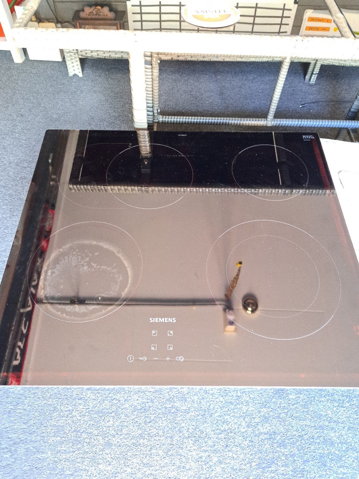 Siemens ET61RBN A1E/01 Keramische Kookplaat, Ophalen, Gebruikt, Keramisch, 4 kookzones