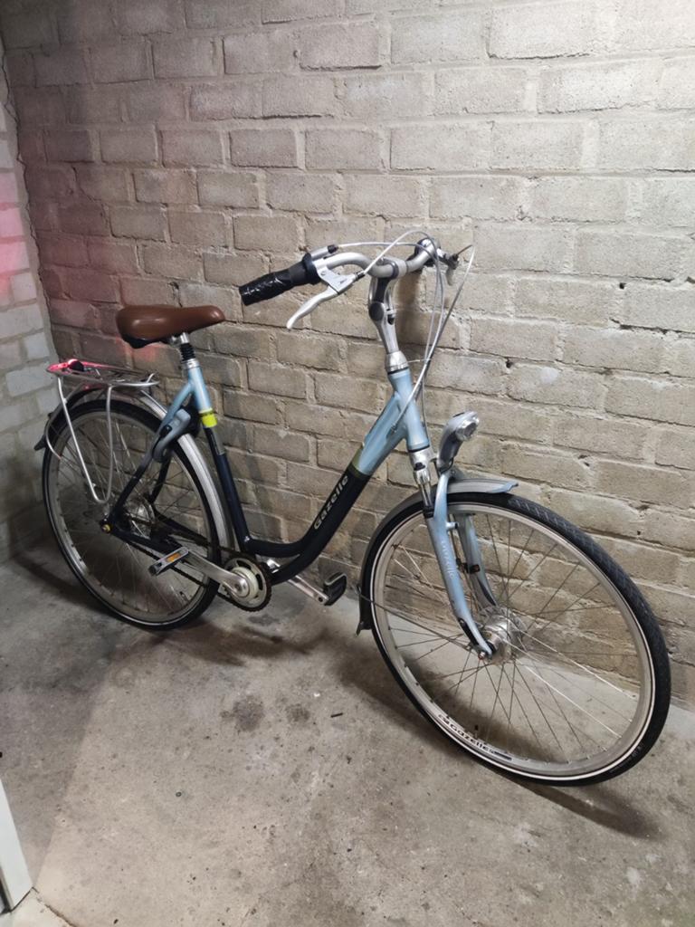 Gazelle Orange Damesfiets en 7 versnellingen, Fietsen en Brommers, Fietsen | Dames | Damesfietsen, Gebruikt, Versnellingen, Gazelle