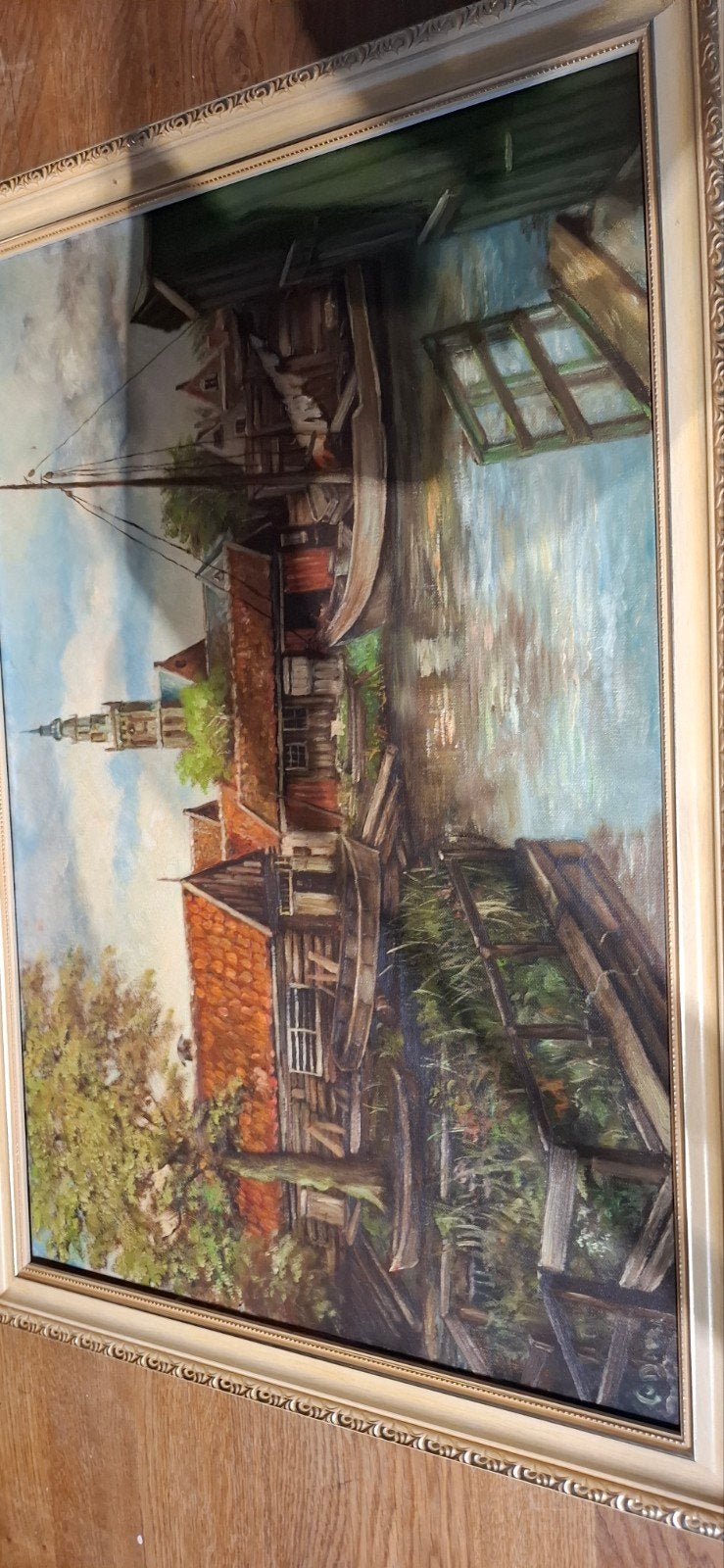schilderij van Doorn, Antiek en Kunst, Kunst | Schilderijen | Klassiek, Ophalen of Verzenden, Landschap