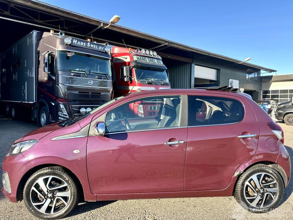 Peugeot 108 1.0 e-VTi 69pk Première CabrioTop - nap - camer, Auto diversen, Schadeauto's, Peugeot, Handgeschakeld, Benzine, Hatchback