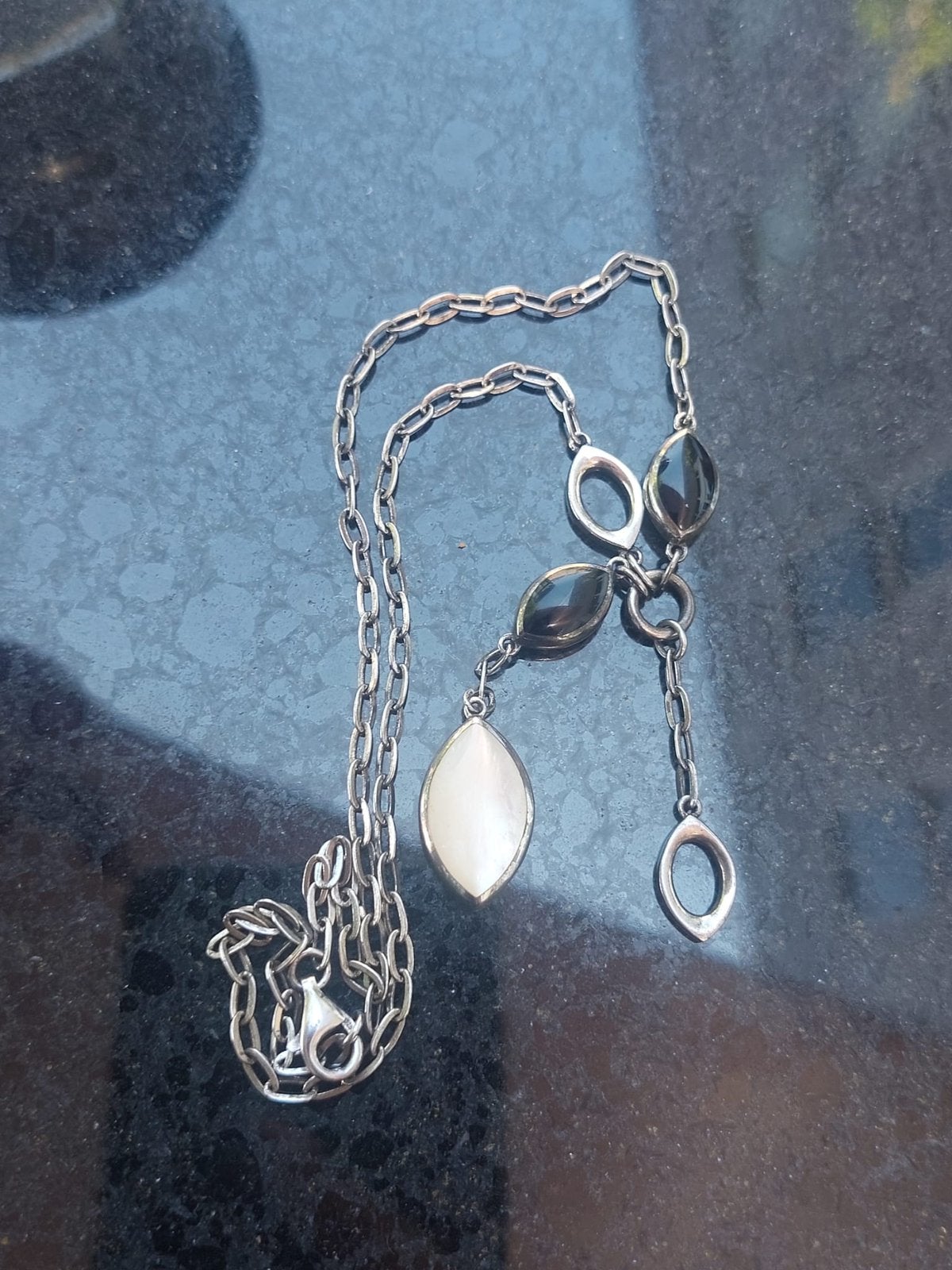 Zilveren ketting, Sieraden, Tassen en Uiterlijk, Piercings, Ophalen of Verzenden, Zo goed als nieuw, Zilver, Oor- of Traguspiercing