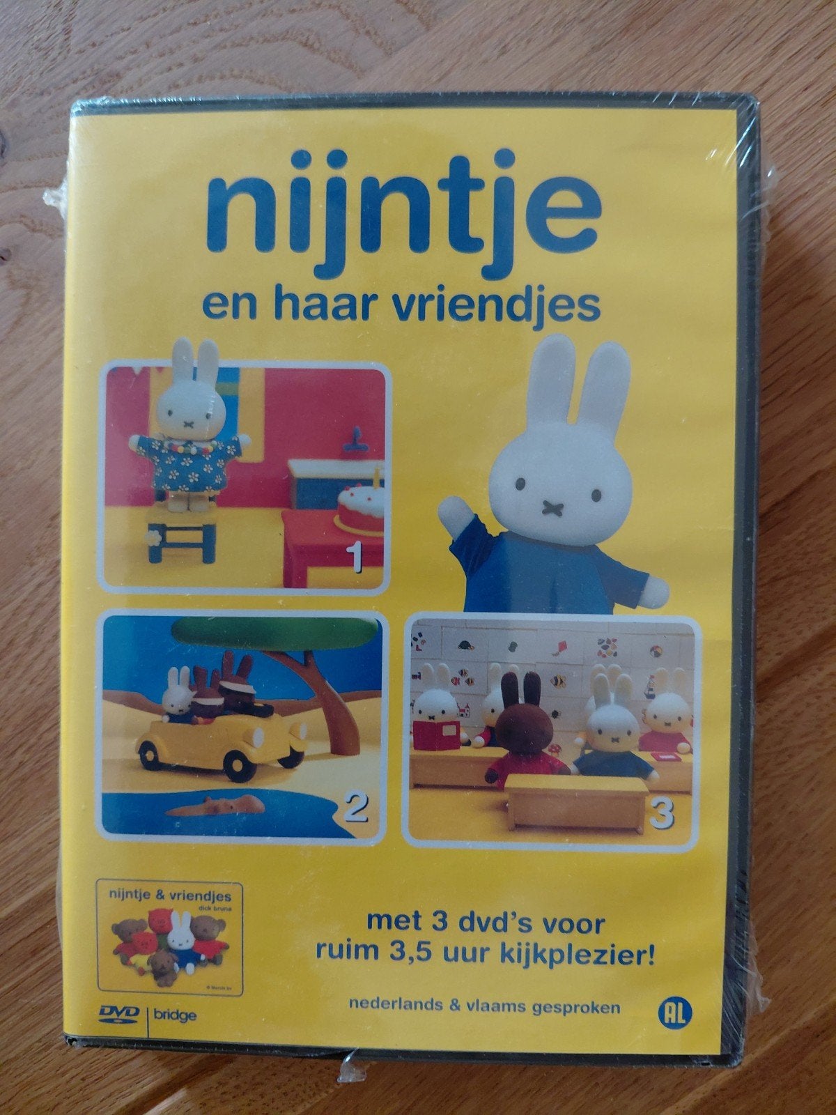DVD van nijntje, Cd's en Dvd's, VHS | Kinderen en Jeugd, Alle leeftijden, Ophalen, Nieuw in verpakking