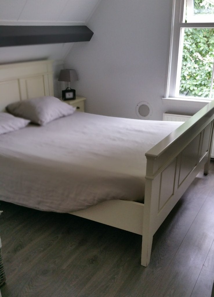 Bed 2persoons 160x200, Ophalen, Gebruikt, Tweepersoons, Landelijk