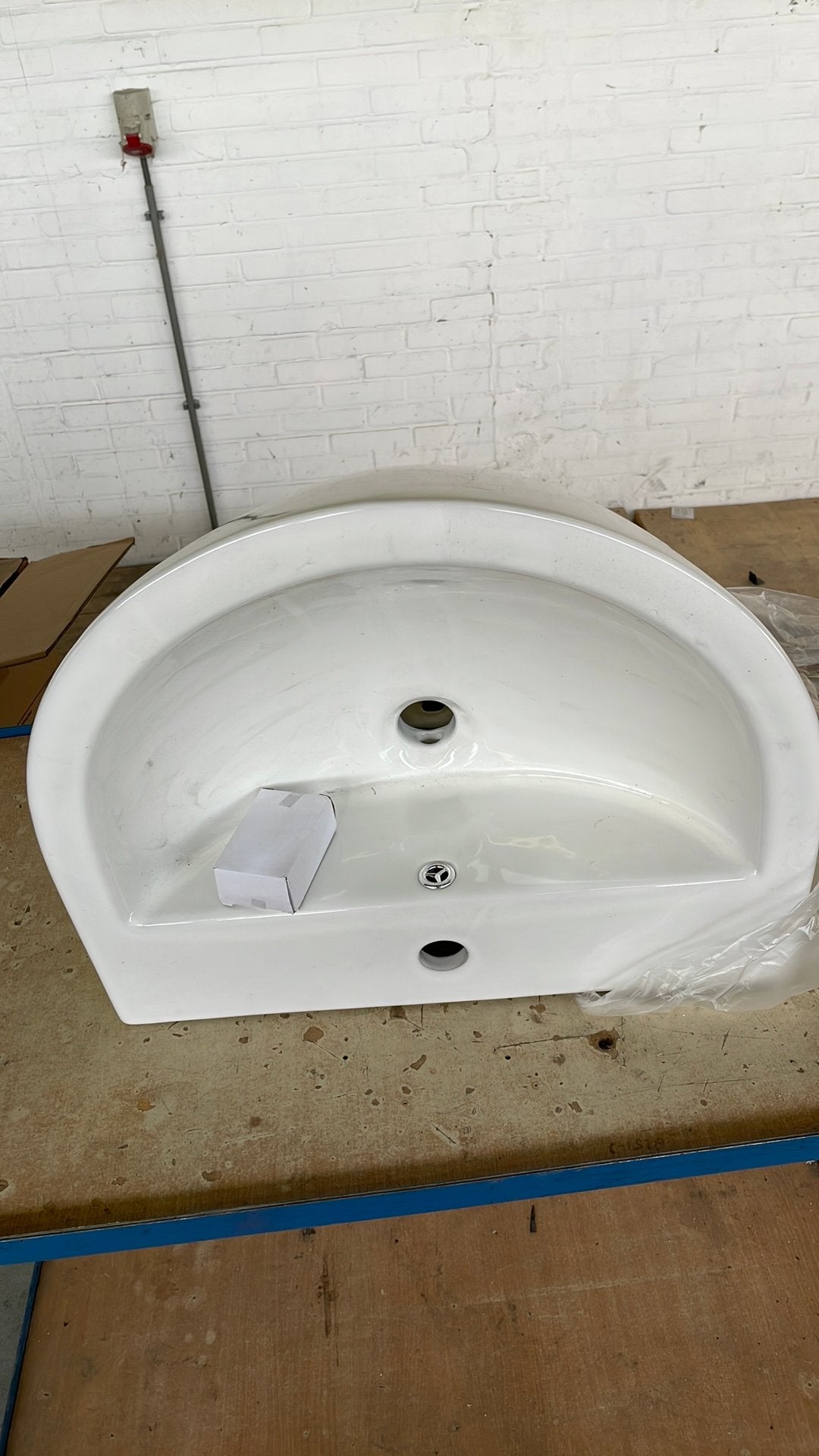 Wastafel 530x430x395mm - Nieuw in doos, Ophalen, Nieuw, Wastafel