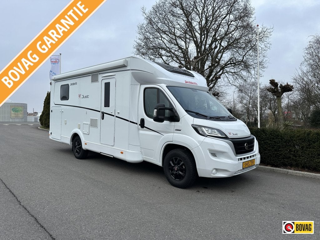 Dethleffs Just 90 Queensbed + Hefbed ZGAN, Caravans en Kamperen, Campers, Ringverwarming, Fiat, Airbags, Bedrijf