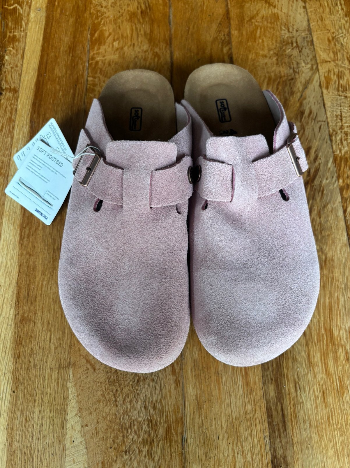 Roze birkenstock clogs suede roze maat 41, Kleding | Dames, Schoenen, Slippers, Nieuw, Ophalen of Verzenden, Roze