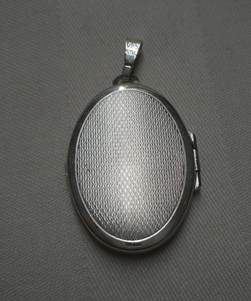 Zilveren vintage K&L medallion nr.1561, Verzenden, Zo goed als nieuw, Zilver, Zilver