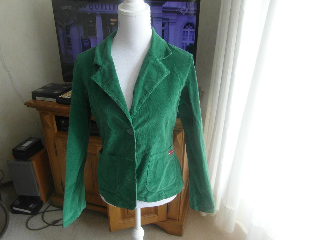 donkergroene blazer, Kleding | Dames, Ophalen of Verzenden, Nieuw, Maat 38/40 (M), Groen