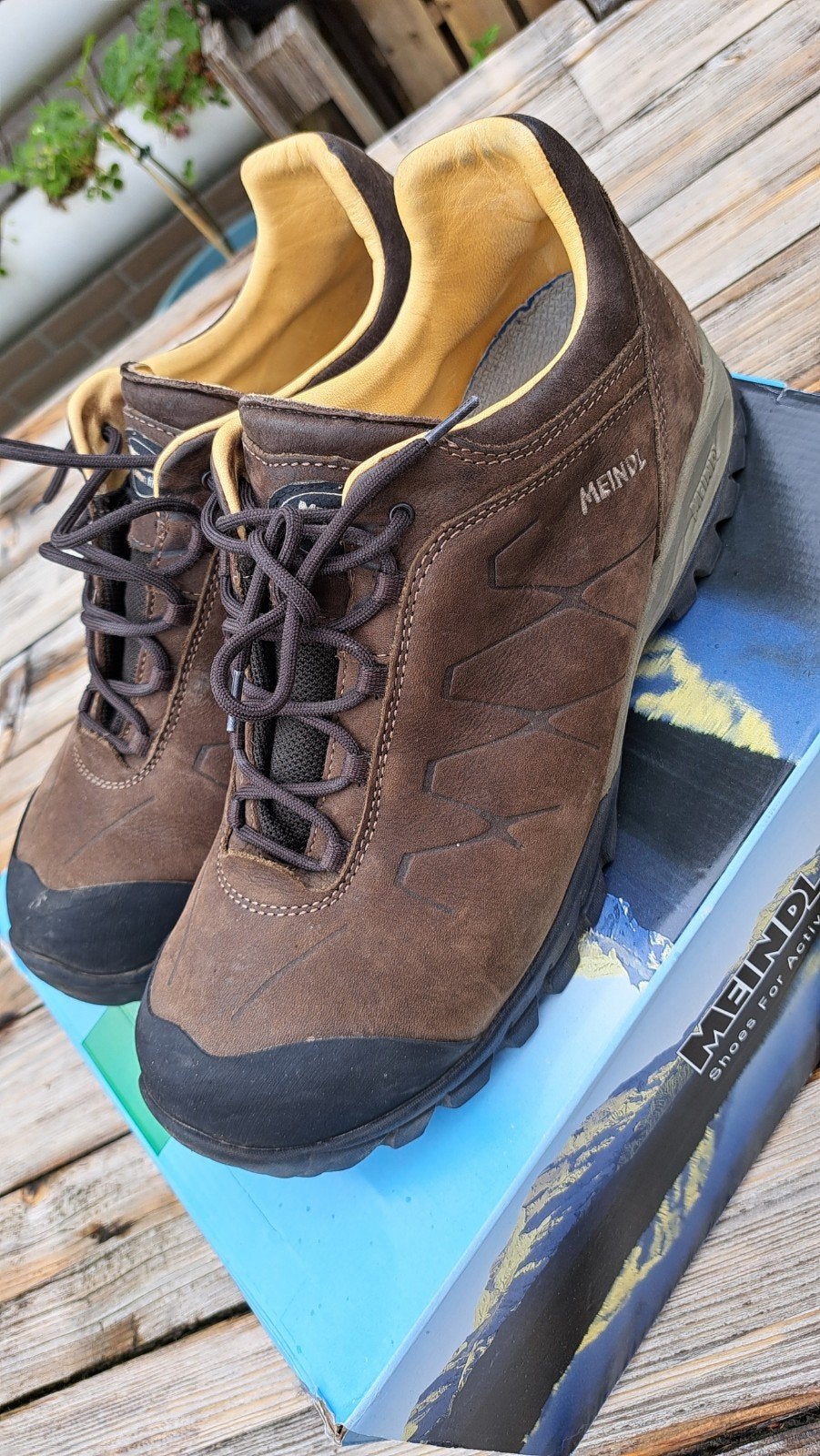 Meindl heren wandelschoenen maat 46,5 zgan, Sport en Fitness, Bergsport en Wandelen, Ophalen of Verzenden, Zo goed als nieuw, Schoenen