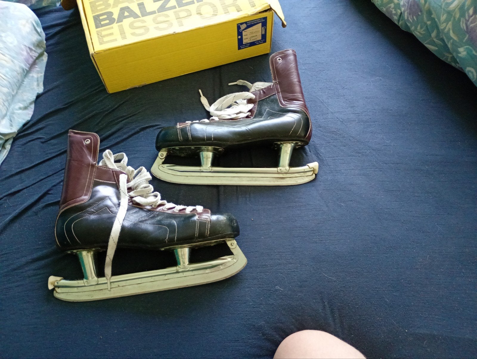 Retro ijshockey schaatsen maat 45, Ophalen of Verzenden, Gebruikt, IJshockeyschaatsen, Overige merken