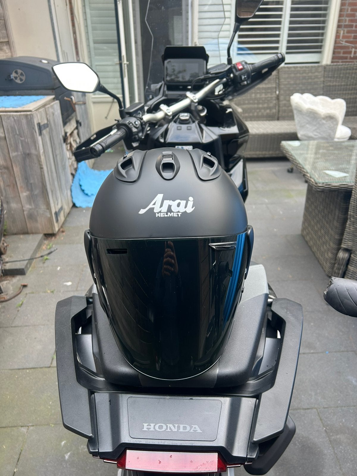 Arai helm mat zwart, Ophalen, M, Arai, Jethelm