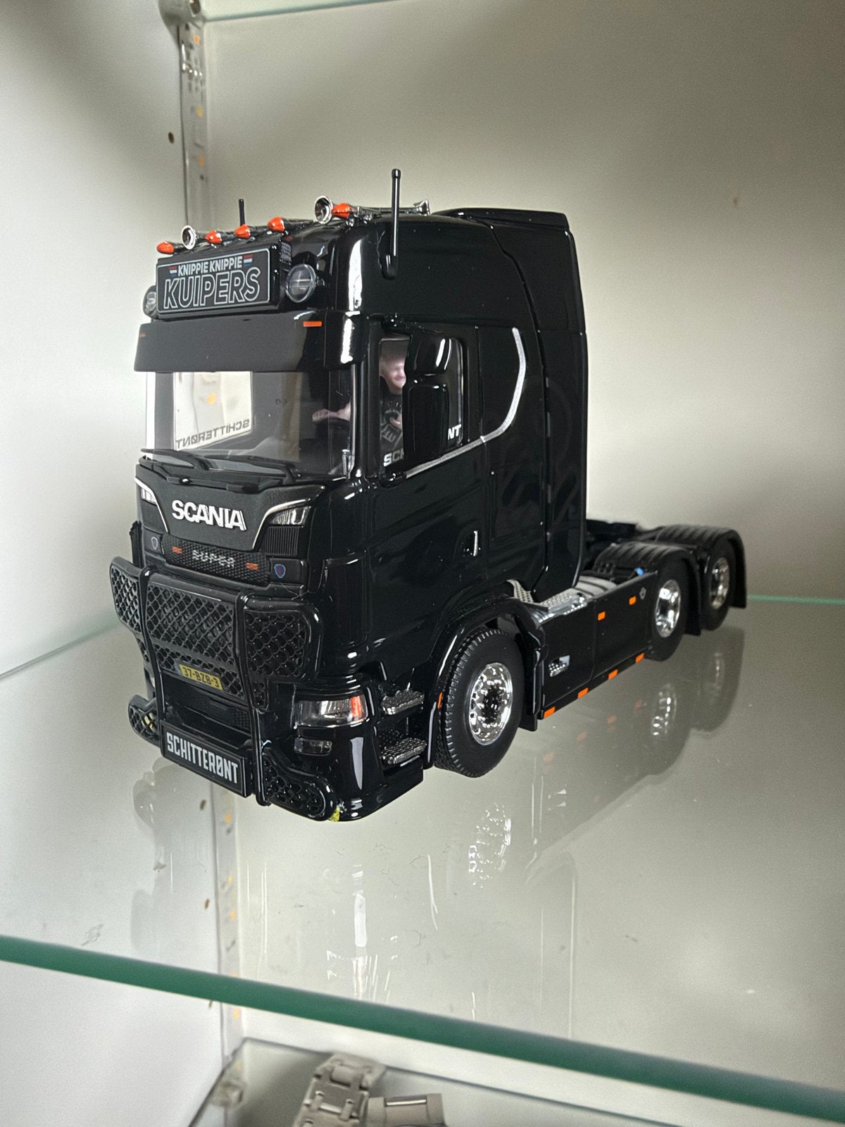 Tekno Miniatuur Martijn Kuipers Scania S660 V8 (414/1000), Ophalen of Verzenden, Zo goed als nieuw, Bus of Vrachtwagen, Tekno
