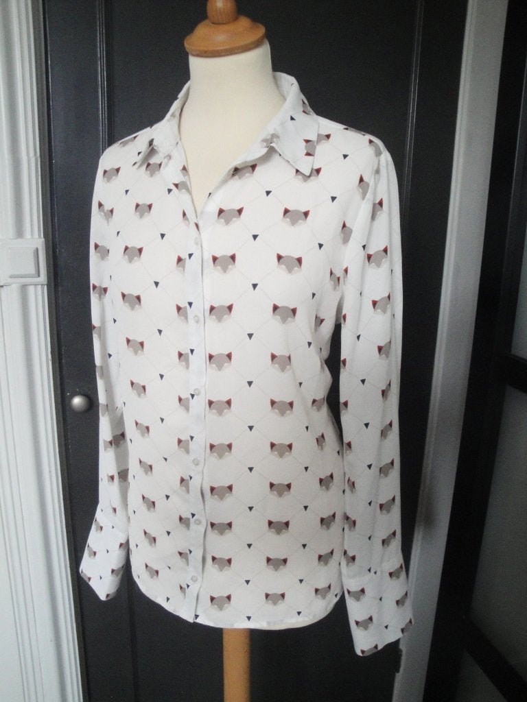 Witte blouse STEPS maat L, Kleding | Dames, Blouses en Tunieken, Wit, Maat 42/44 (L), Ophalen of Verzenden, Zo goed als nieuw